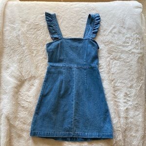 Show Me Your Mumu denim mini dress